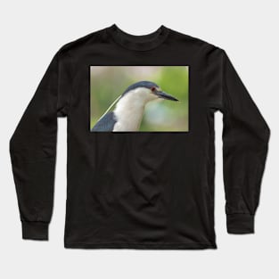 Heron Portrait Long Sleeve T-Shirt